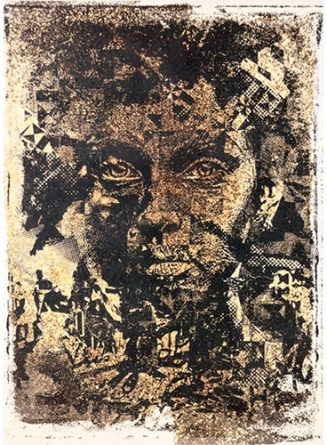 Vhils - Amorphous - Artist Proof