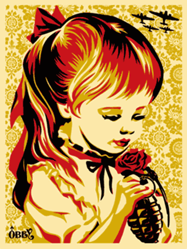 Shepard Fairey - War by Numbers - Gold Edition