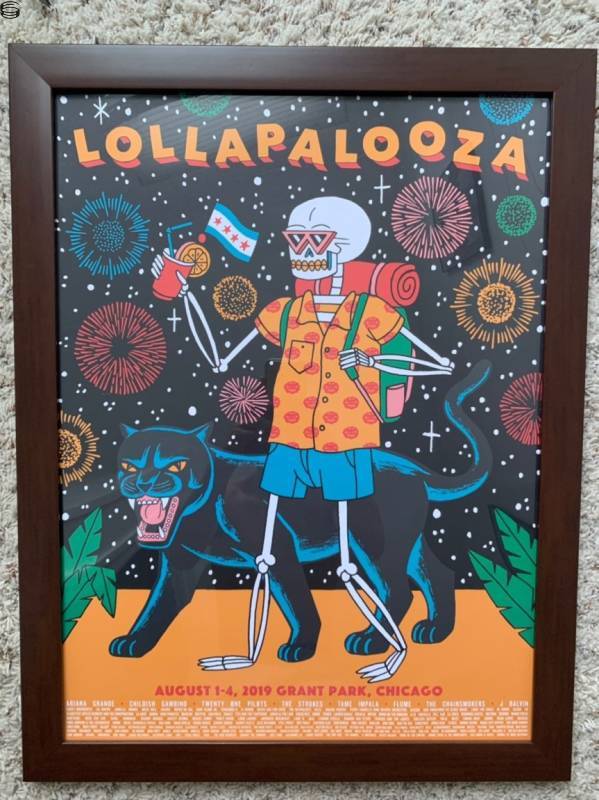 Luke Pelletier - Lollapalooza Chicago - Foil Commemorative Edition