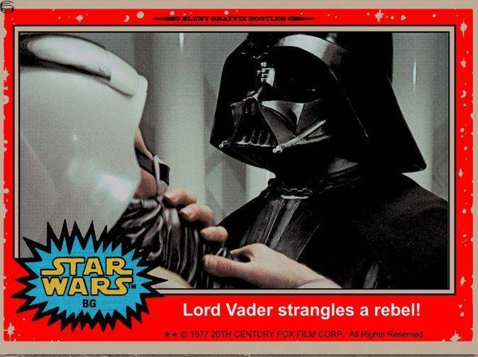 Lord Vader Trading Card