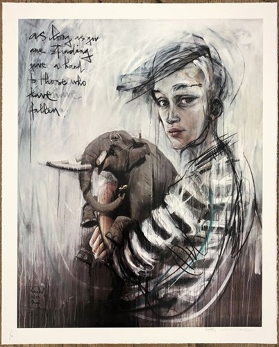Herakut - As Long As You Are Standing Give A Hand To Those Who Have Fallen - First Edition