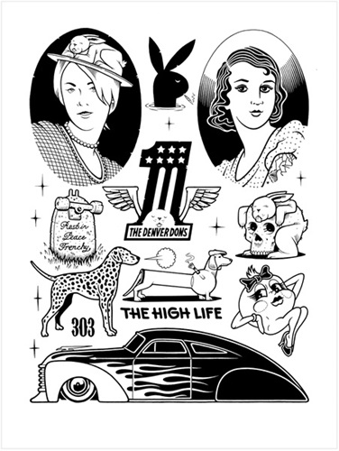 Jeremy Fish - The High Life - First Edition