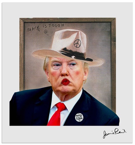 Jamie Reid - Trump! Peace Fucker!! - Signed Edition
