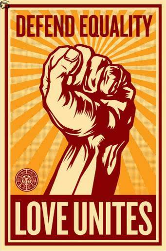 Shepard Fairey - Love Unites - AP Edition