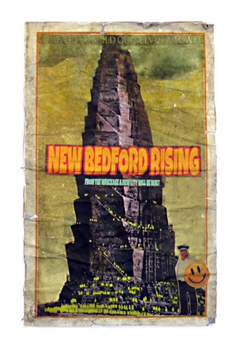 James Cauty - New Bedford Rising - Replica Prophecy Poster