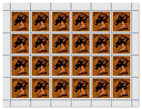 James Cauty - 3rd Class Bronze - SMD10 Legacy Editions - STAMP SHEET