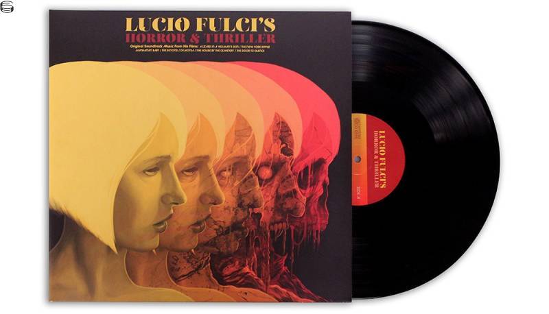 Randy Ortiz - Lucio Fulci's Horror & Thriller Compilation LP - Black Vinyl Edition