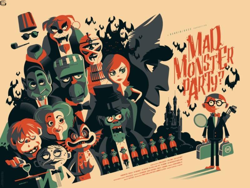 Tom Whalen - Mad Monster Party - Variant AP Edition