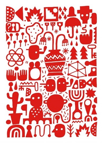 David Shillinglaw - Croutons Floating In Cosmic Soup - Red