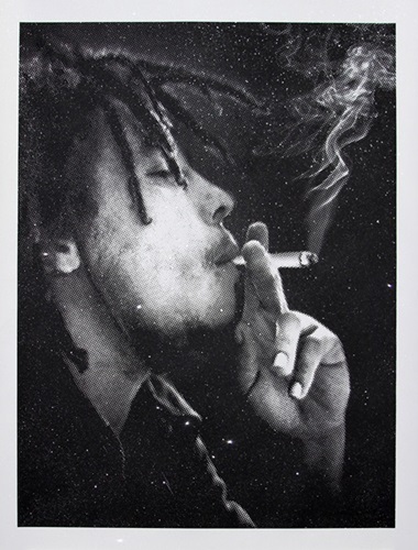 Mr Brainwash - Happy Birthday Bob Marley - Jamming - Diamond Dust - Small