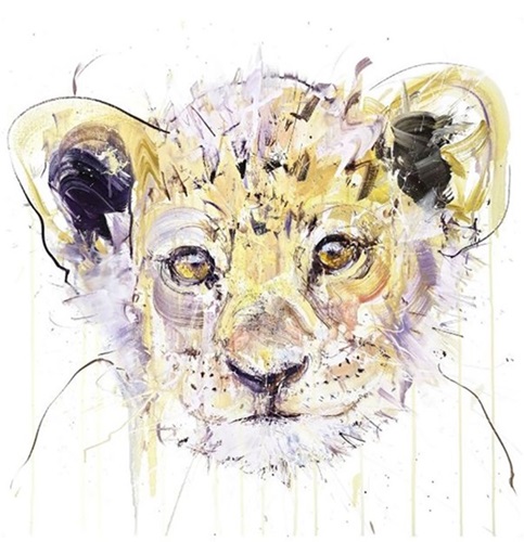 Dave White - Lion Cub - Gold Leaf