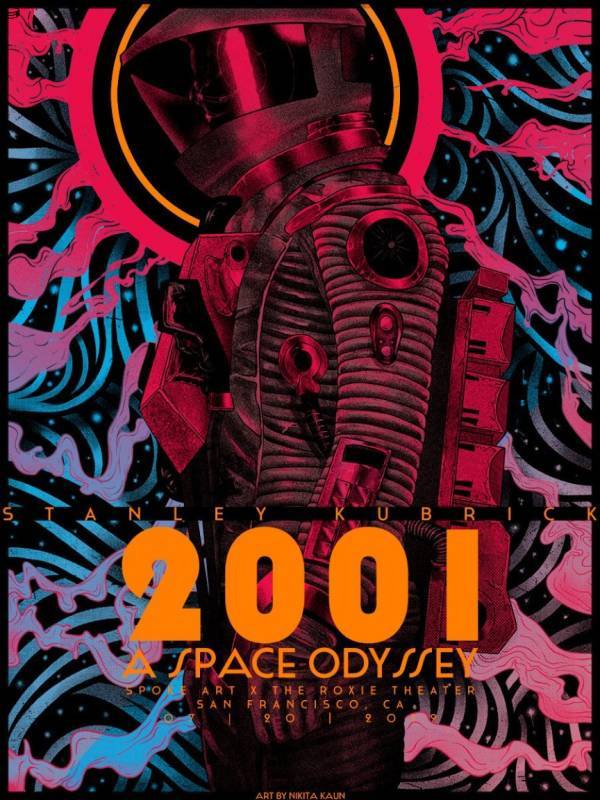 Nikita Kaun - 2001: A Space Odyssey - Variant Edition