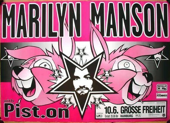 Frank Kozik - Marilyn Manson Euro Tour 97 - A/P Edition
