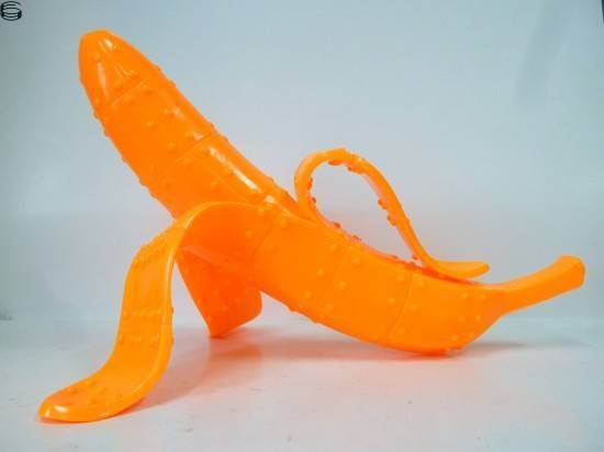Frank Kozik - Mecha Banana 11 - Orange Edition