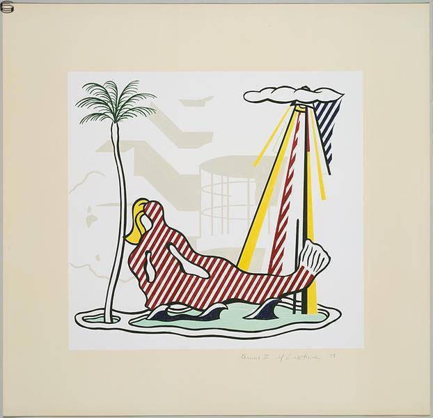 Roy Lichtenstein - Mermaid (C 158)