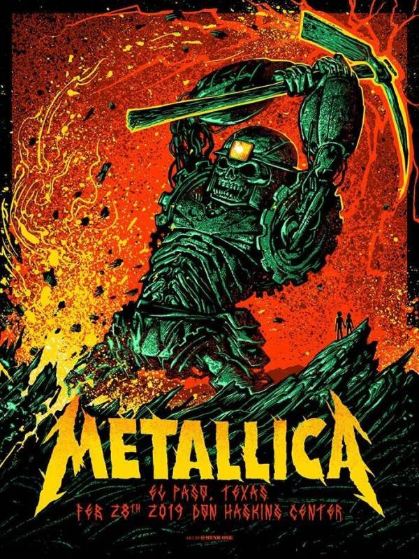 Munk One - Metallica El Paso 19 - Artist Edition