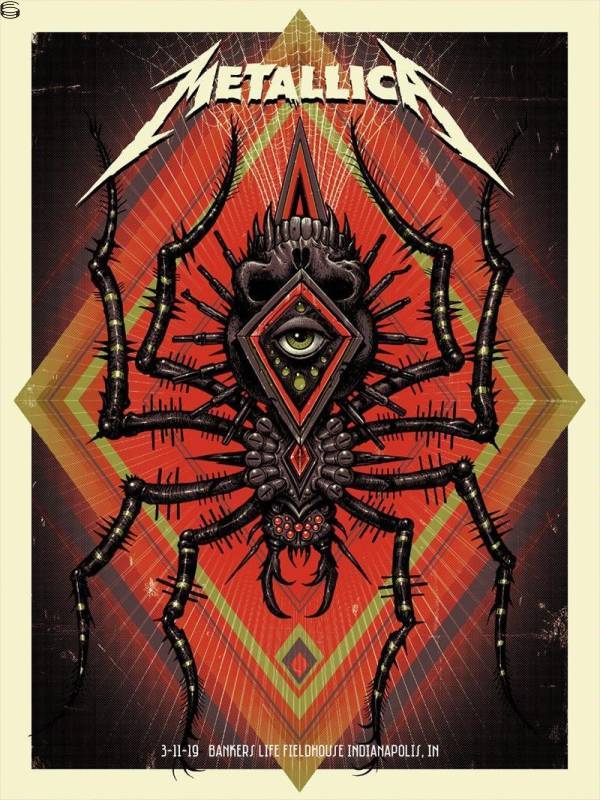 Jeff Soto - Metallica Indianapolis 19 - Show Edition