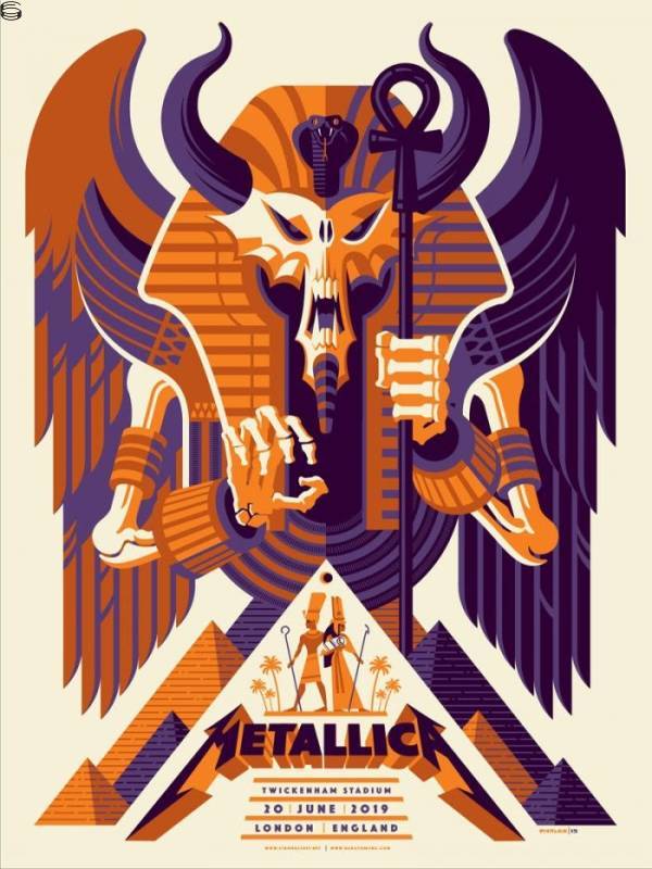 Tom Whalen - Metallica London - Show Edition