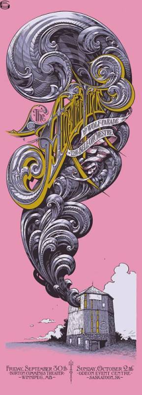 Aaron Horkey - Arcade Fire Winnipeg / Saskatoon