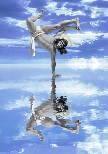 Cosmo Sarson - Breakdancing Jesus On Water - Candy Blue