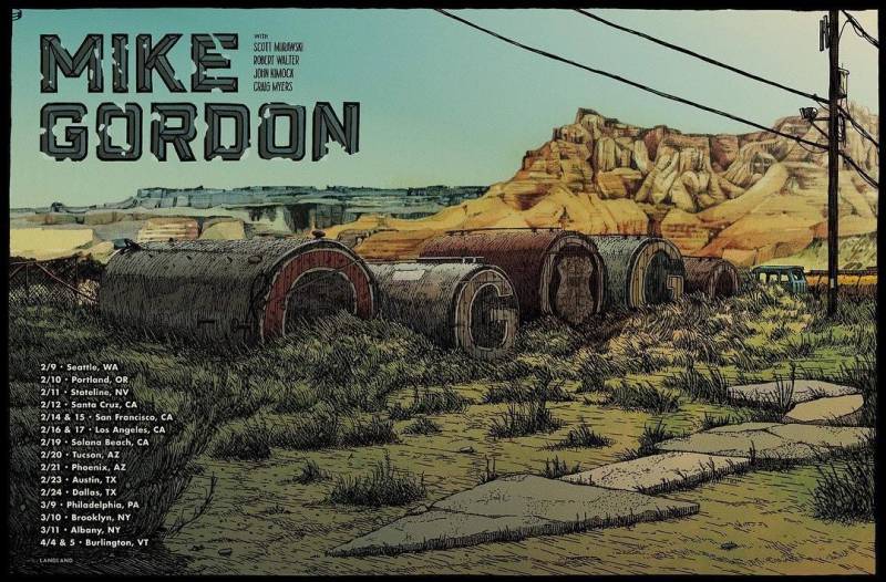 Mike Gordon Tour 18