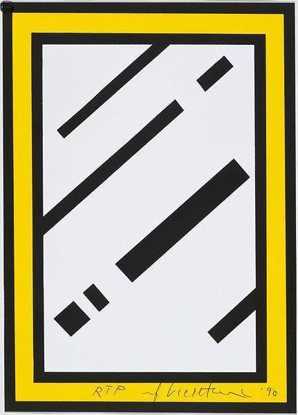 Roy Lichtenstein - Mirror (C 246)