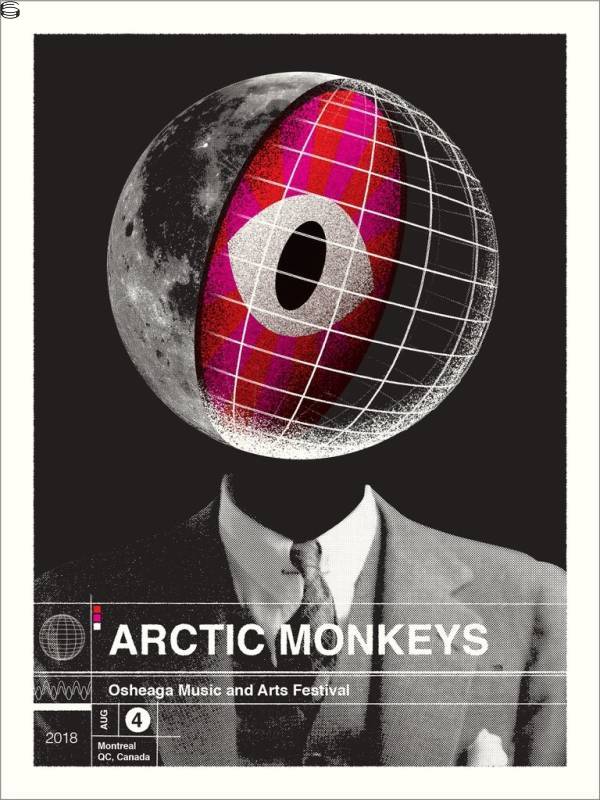 Delicious Design League - Arctic Monkeys Montreal - Show Edition