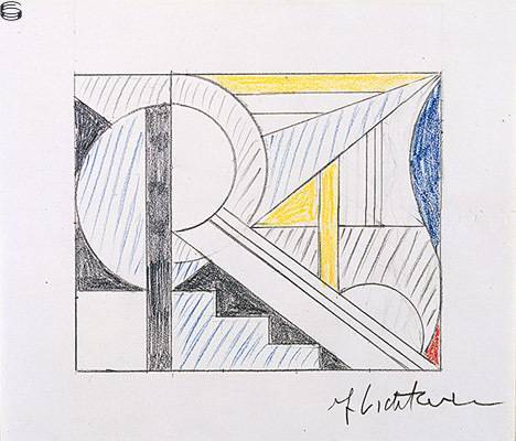 Roy Lichtenstein - Modern Painting with Steps