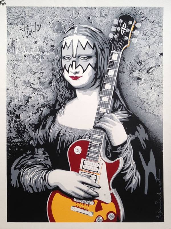 Mr Brainwash - Mona Lisa Les Paul