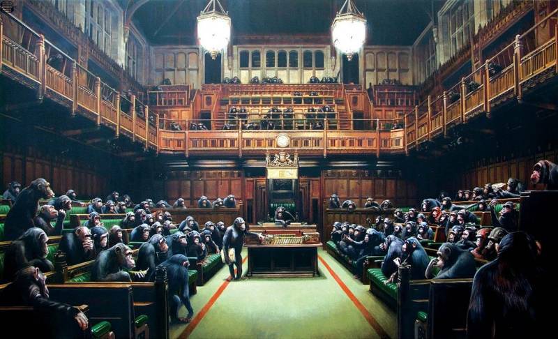 Banksy - Devolved Parliament
