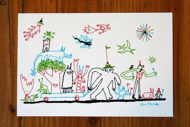 Monster Parade Mini Print 11