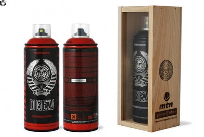 Shepard Fairey - Montana Colors x Obey Limited Edition Spray Cans 12 - Set Edition
