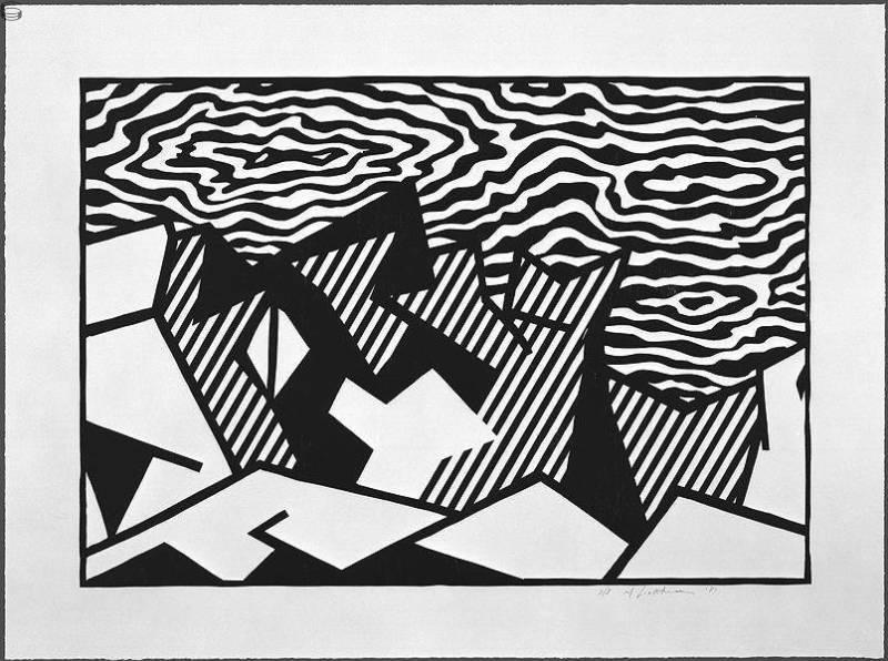 Roy Lichtenstein - Morton A. Mort (C 178) - Black State Edition (C 190)