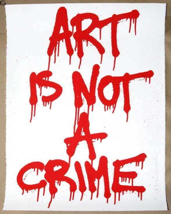 Mr Brainwash - Art Is Not A Crime