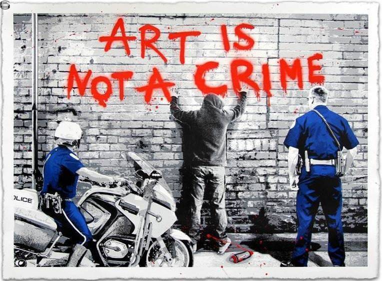 Art Is Not A Crime