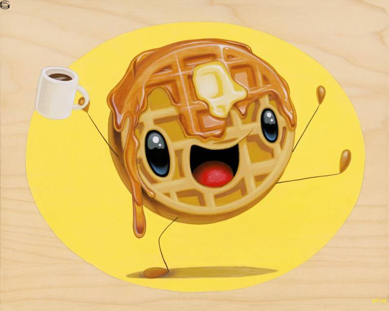 Cuddly Rigor Mortis - Mr. Good Morning Waffle