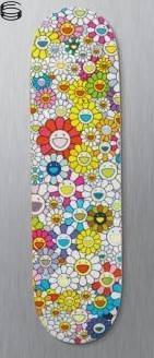 Multiflowers skulls Skate Deck 15