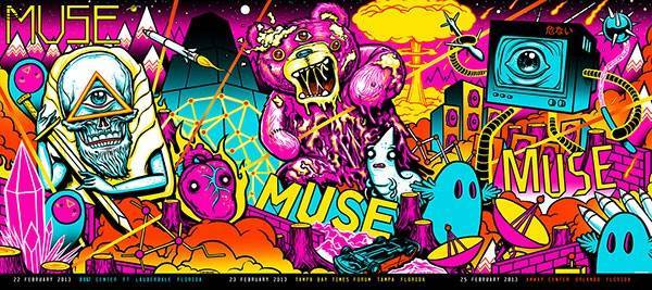 Muse Florida VIP Triptych Set