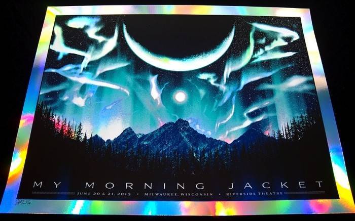 Todd Slater - My Morning Jacket Milwaukee - Foil Edition