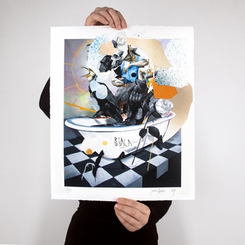 Joram Roukes - Black Widow's Baptism - Hand-Embellished