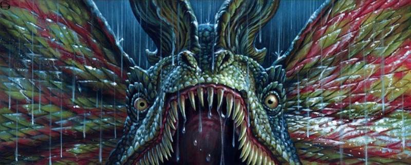 Jason Edmiston - Nice Boi (Dilophosaurus) - Print Edition