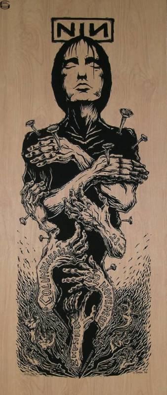 Emek - Nine Inch Nails Berlin 99 - Black Wood Edition