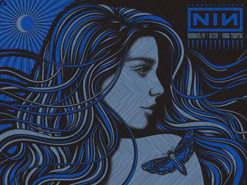 Todd Slater - Nine Inch Nails Brooklyn N2 - Artist Edition