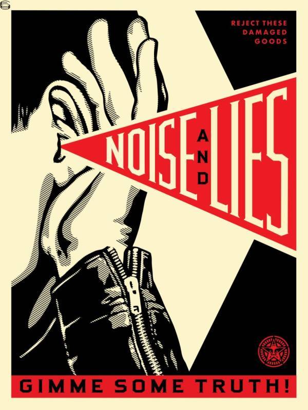 Shepard Fairey - Noise & Lies