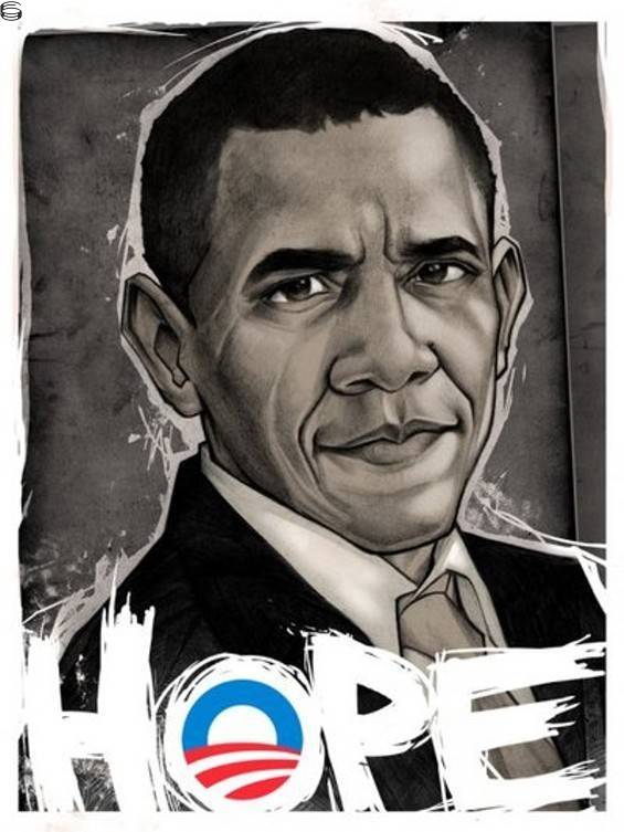 Munk One - Obama Hope 08 - Printer's Proof Edition