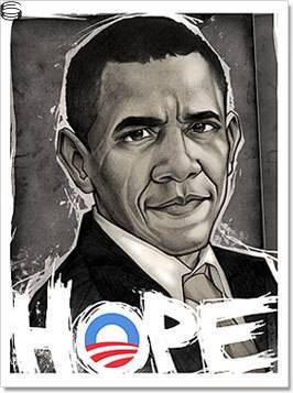 Munk One - Obama Hope 08 - Sticker Edition
