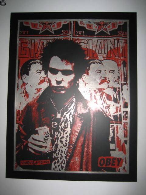 Obey Distort Sid by Shepard Fairey | DogStreets