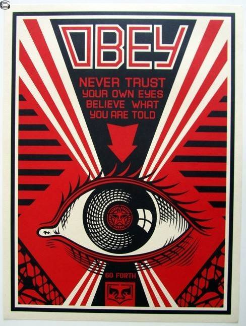 Shepard Fairey - Obey Eye 09 - Levi's Signed Edition