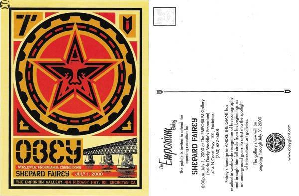 Shepard Fairey - Obey Giant Engineering 00 - Postcard Edition