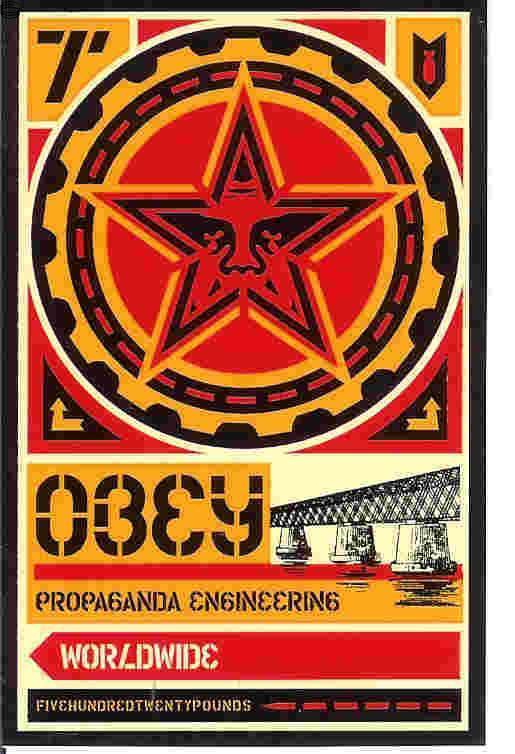 Shepard Fairey - Obey Giant Engineering 00 - Sticker Edition